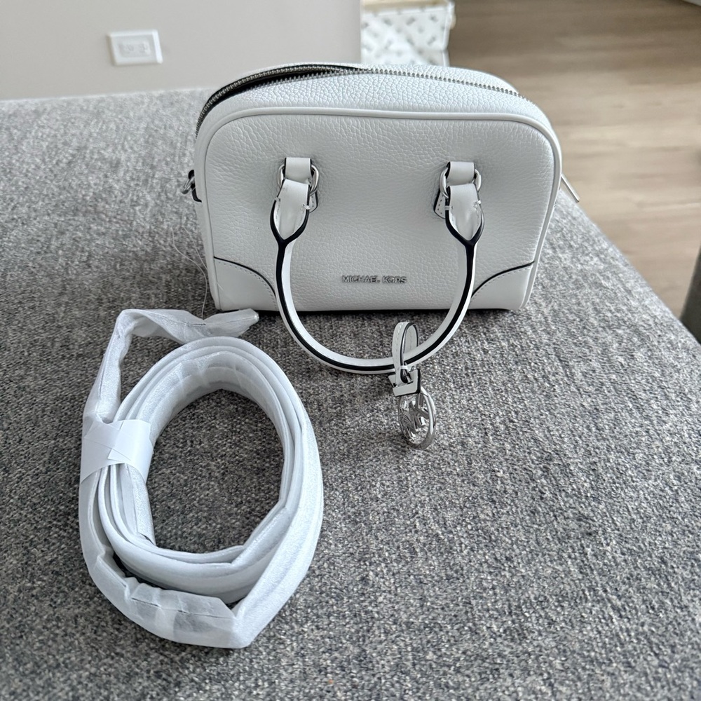 Michael Kors White Mini Bag